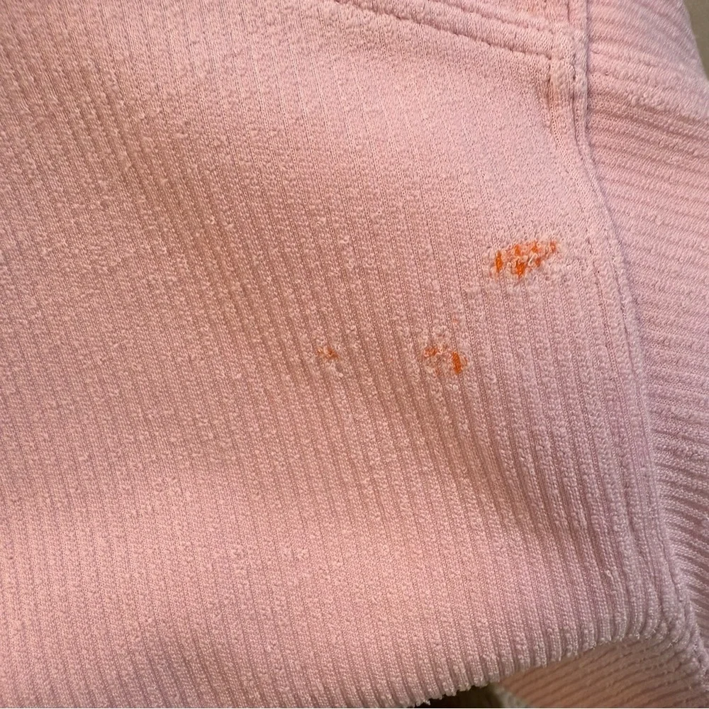 LULULEMON Crewneck Perfectly Oversized Ribbed Crop Crew in Meadowsweet Pink